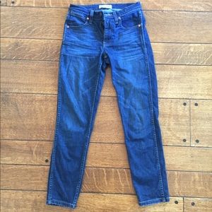 Madewell 9” High Riser Skinny Skinny Jeans